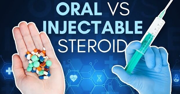 Injectable vs oral steroid